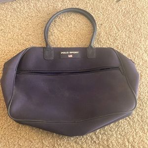 Navy Polo Sport mini gym bag